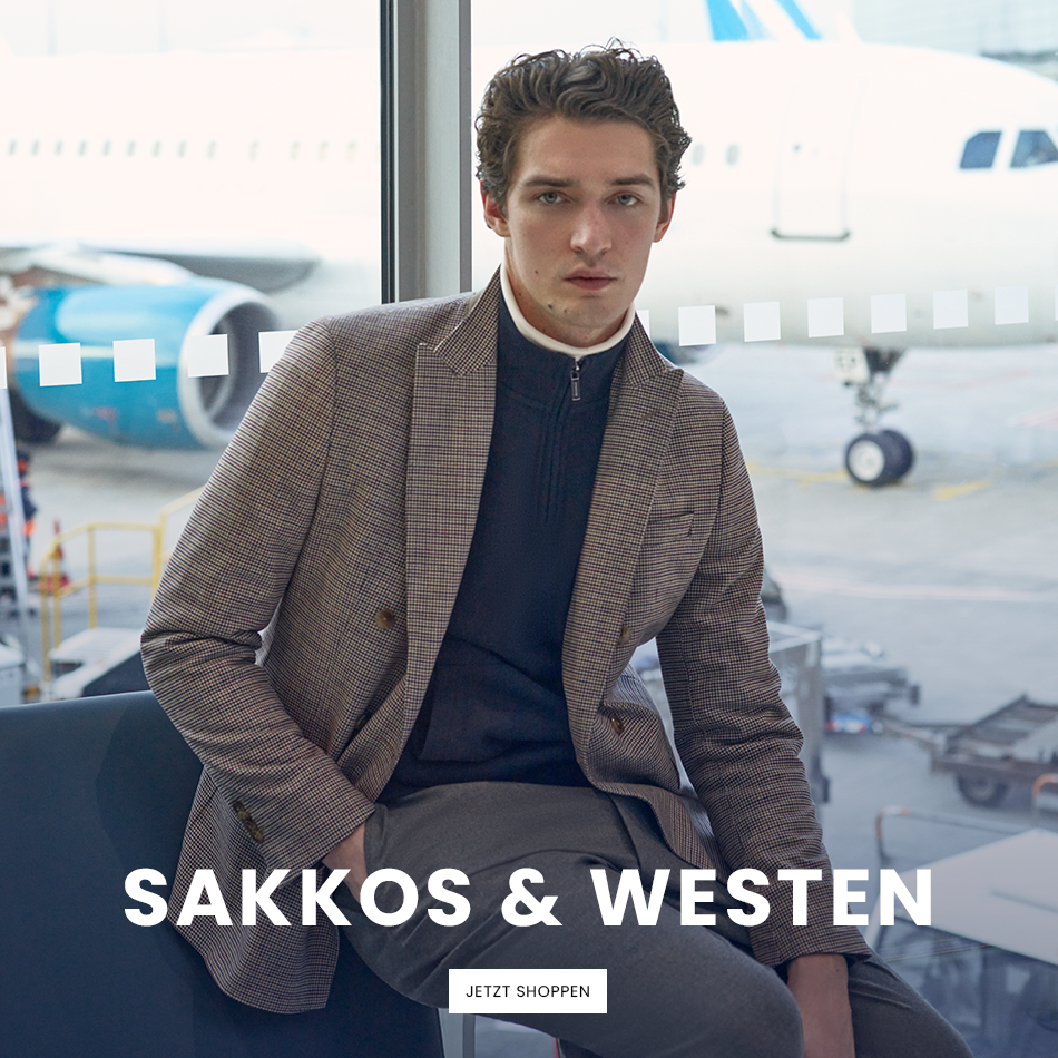 Zur Kollektion von Sakkos und Westen