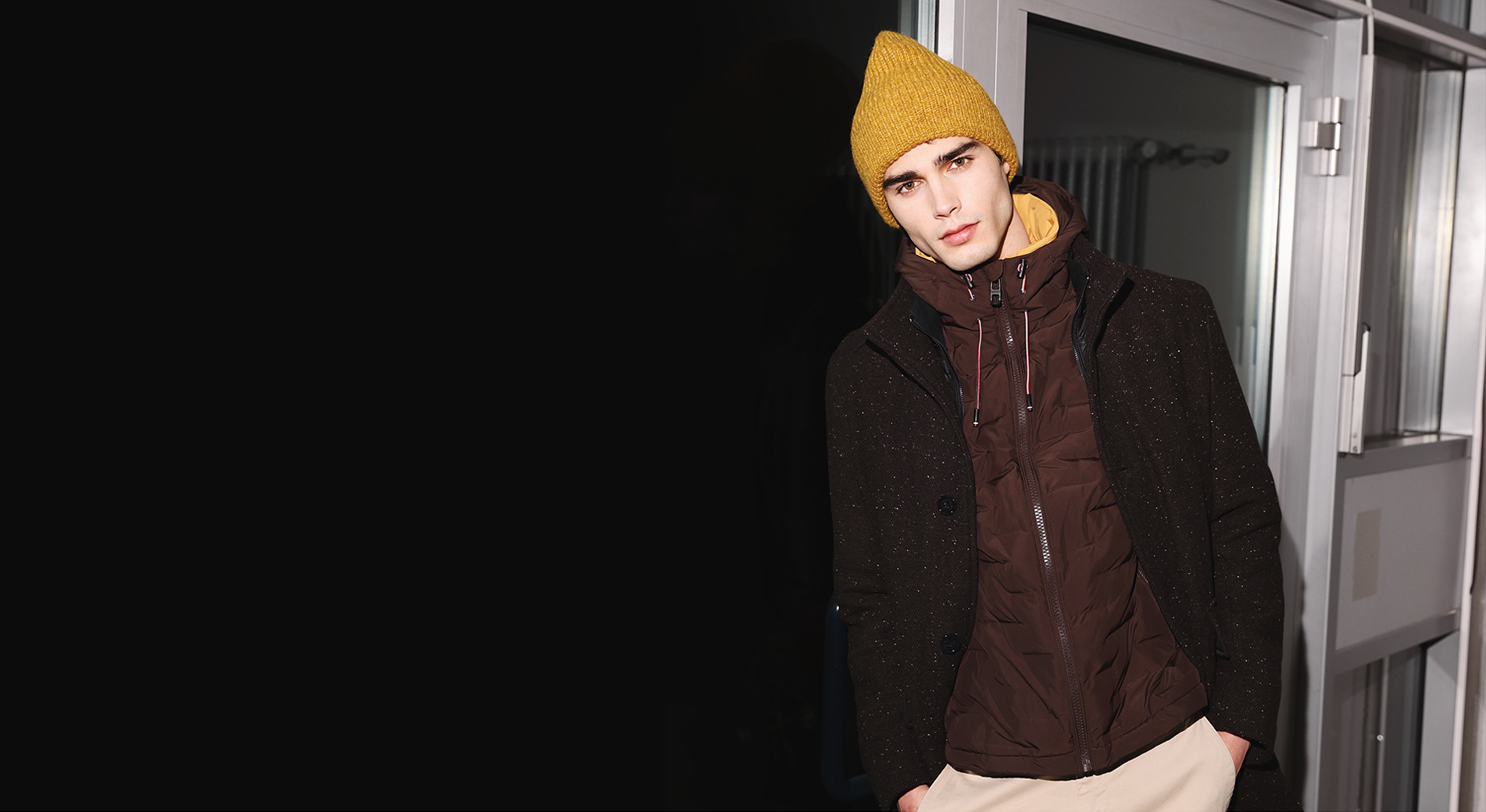 Winter Look mit warmer Outdoorjacke