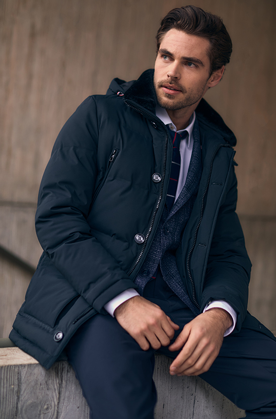 Quilted coats with down or made from high-performance fabrics
