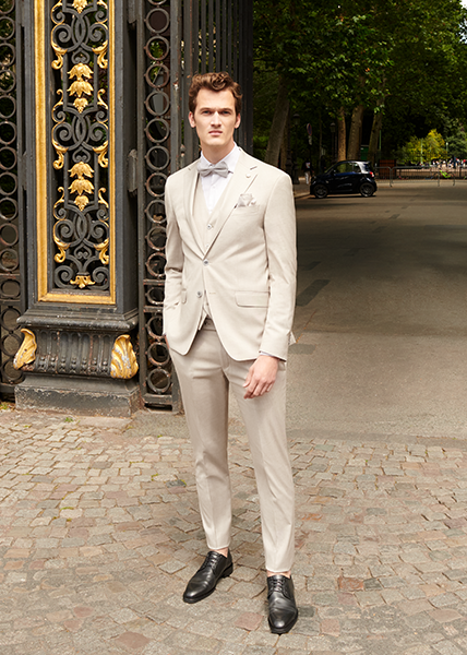 Stylish wedding guest Elegant and neat three-piece Outfit