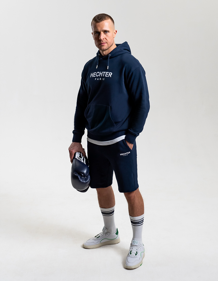 Boxer Alem Begic in Hechter Paris Sweatwear