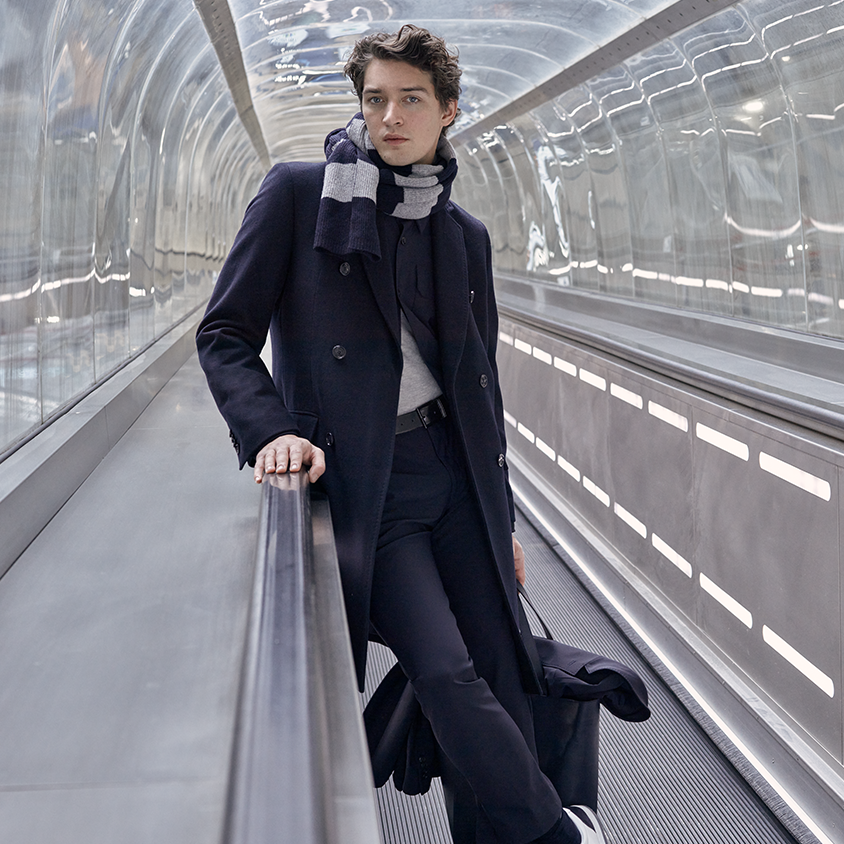 Aktuelle Wintermode von Hechter Paris stylen