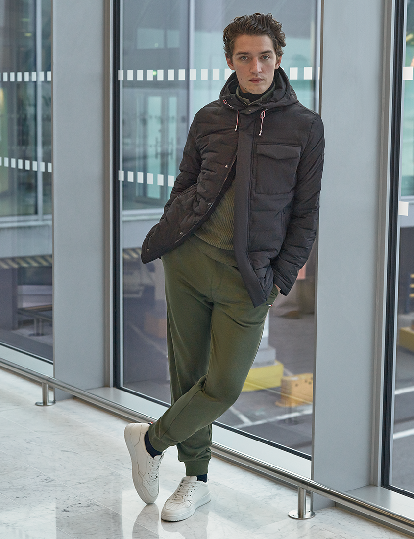 Parka Sportlicher Parja in Dunkelblau