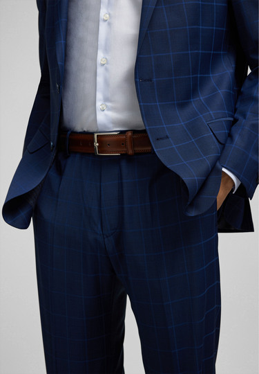 Hochwertiger Ledergürtel, brown Detailansicht 1