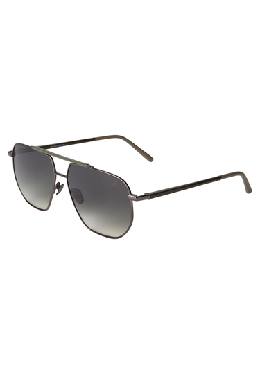 Sonnenbrille HESM022, gunmetal Frontansicht
