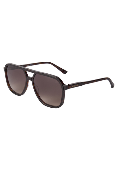 Sonnenbrille HESP024, blackbrown Frontansicht