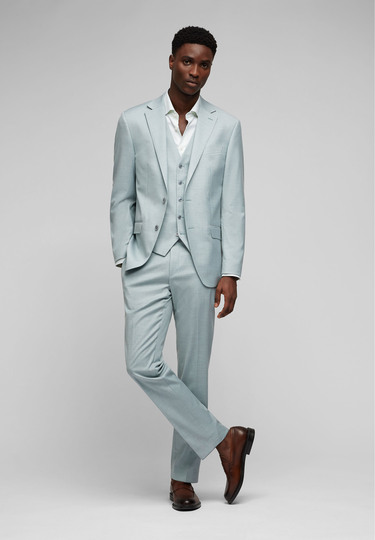 SUIT MODERN FIT, Jade Green Detailansicht 1