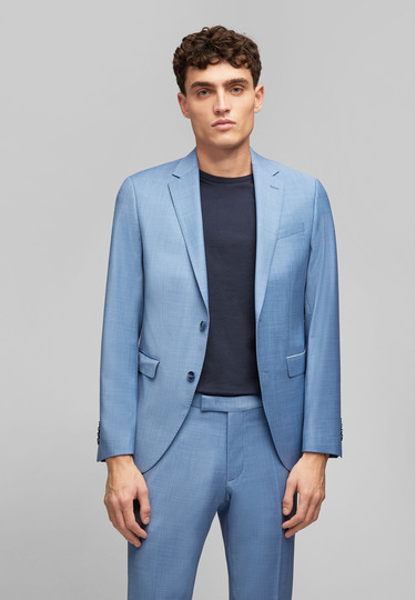 Anzug MODERN FIT, Sky blue Rückansicht