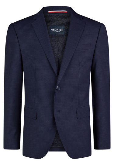 H-XTENSION Modern Fit Anzug, Dark Blue Frontansicht