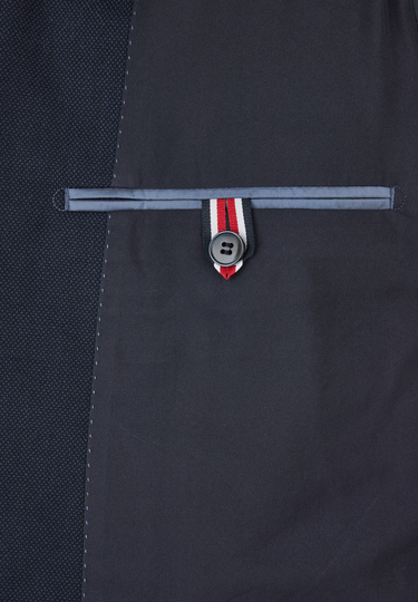 H-XTENSION Modern Fit Anzug, Midnight Blue Detailansicht 2