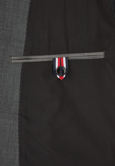 H-XTENSION Modern Fit Anzug, Anthrazite Rückansicht