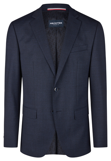 H-XTENSION Modern Fit Anzug, Navy Frontansicht