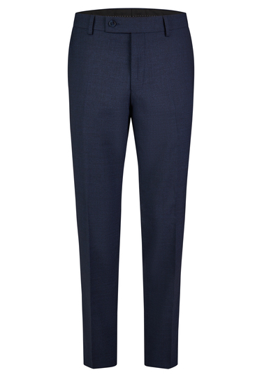 H-XTENSION Modern Fit Anzug, Navy Rückansicht