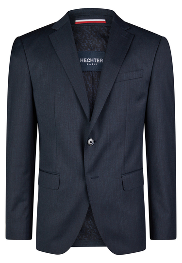 H-XTENSION Modern Fit Anzug, Navy Frontansicht