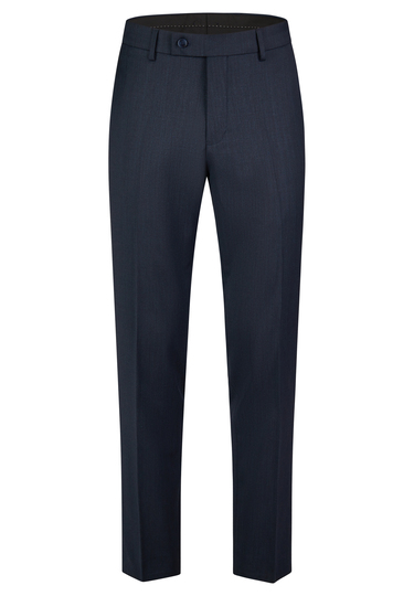 H-XTENSION Modern Fit Anzug, Navy Rückansicht