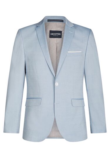 H-XTENSION Sakko, light blue Frontansicht