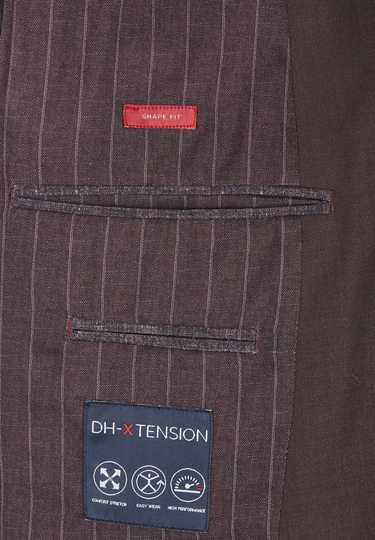Stretchiges DH X-TENSION Sakko, oxblood Detailansicht 1