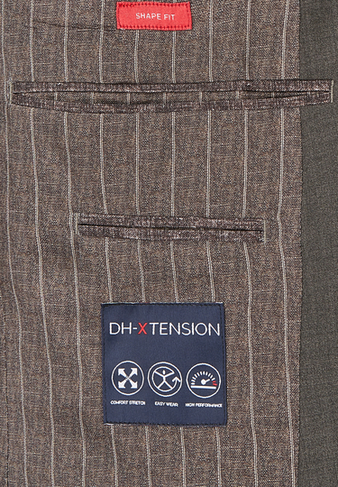 Stretchiges DH X-TENSION Sakko, coffee Detailansicht 2