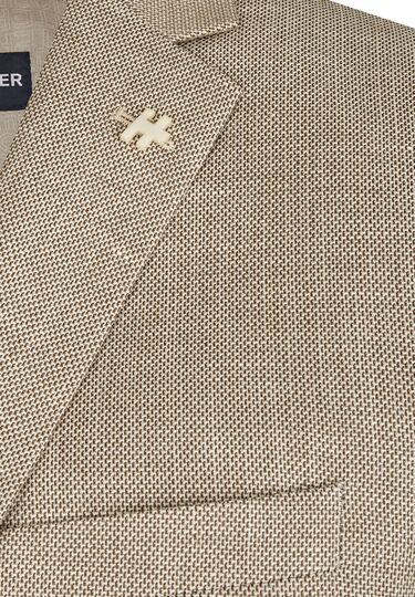 Modernes Sakko, sand Detailansicht 2