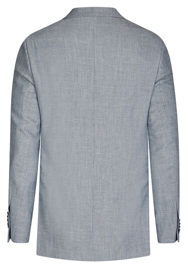 Modernes Sakko, cornflower Rückansicht