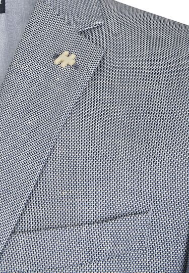 Modernes Sakko, cornflower Detailansicht 2