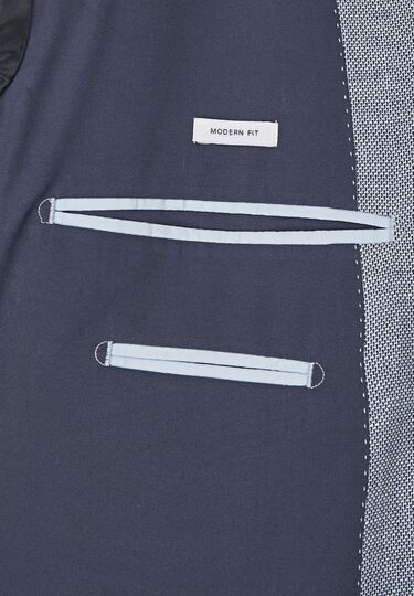 Modernes Sakko, cornflower