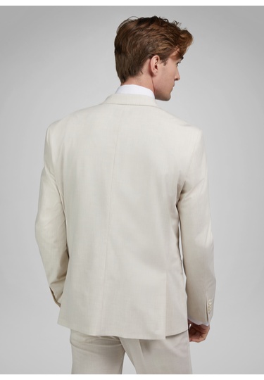 Sakko, antique white Rückansicht