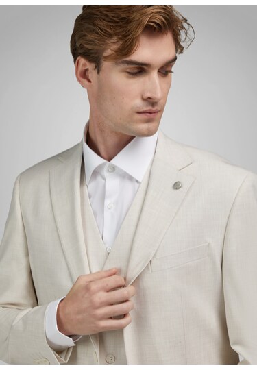 Sakko, antique white Detailansicht 1