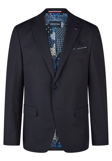 Modern Fit Sakko, midnight blue Frontansicht