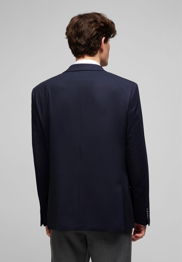 Modern Fit Sakko, midnight blue