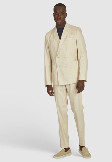 H-XTENSION Zweireiher Sakko, sand Detailansicht 1