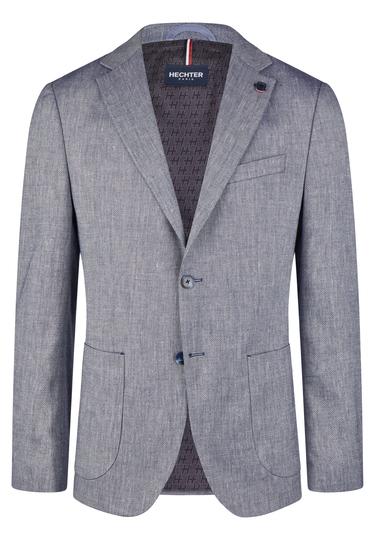 JACKET MODERN FIT, Dark blue Frontansicht