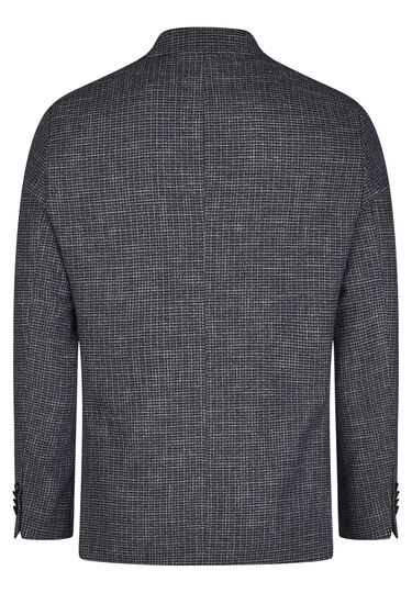 Modern Fit Jacket, Midnight blue Rückansicht