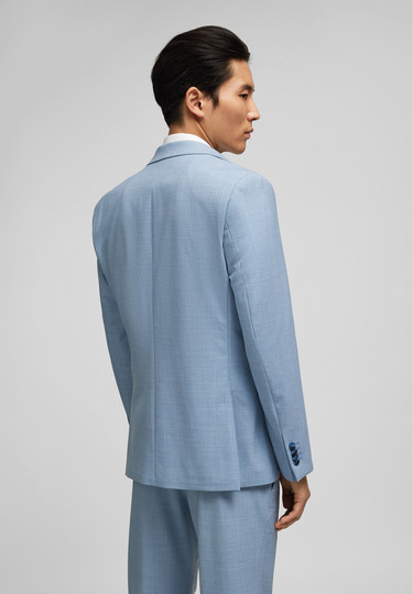 H-XTENSION Jacket, steel blue Rückansicht