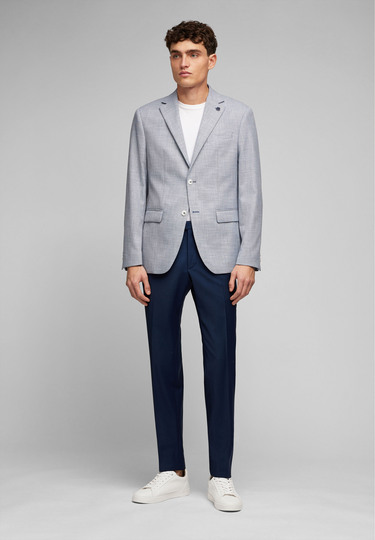 Sakko MODERN FIT, Dark blue Rückansicht