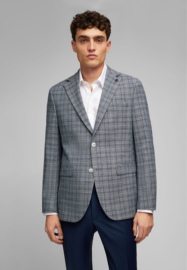 JACKET MODERN FIT, Dark blue 