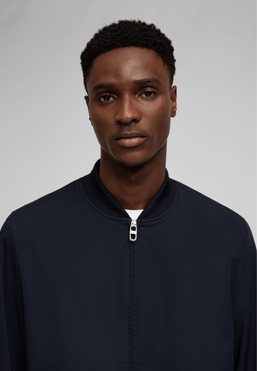 BLOUSON MODERN FIT, Midnight blue Detailansicht 2