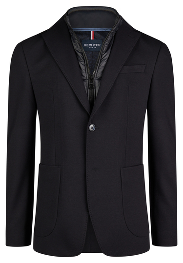 H-XTENSION Sakko, midnight blue Frontansicht