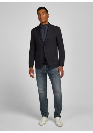 JACKET MODERN FIT, midnight blue