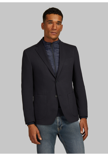 JACKET MODERN FIT, midnight blue