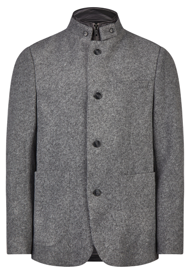 H-XTENSION Sakko, gunmetal Frontansicht