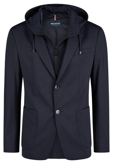 H-XTENSION Sakko, midnight blue Frontansicht