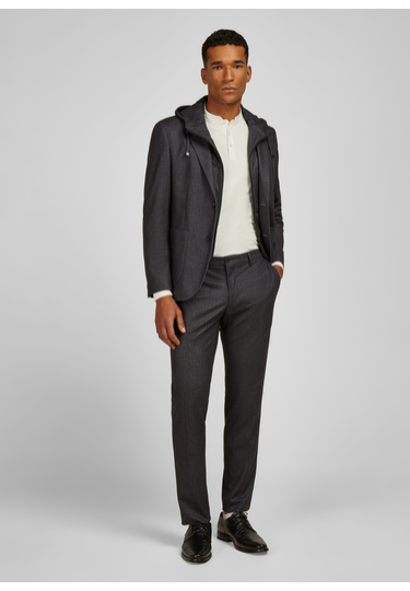 H-XTENSION Sakko, carbon Rückansicht