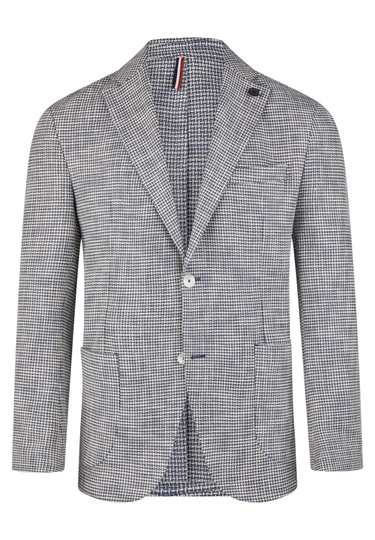 JACKET MODERN FIT, Dark blue Frontansicht