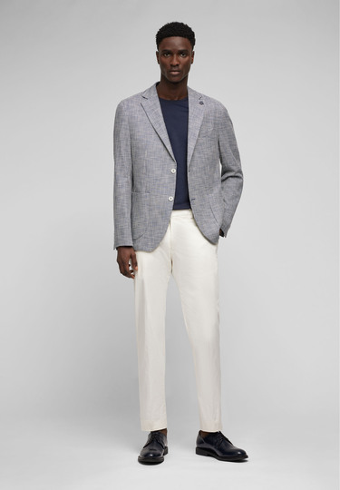 JACKET MODERN FIT, Dark blue Detailansicht 1