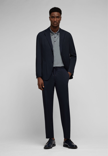 Sakko MODERN FIT, Midnight blue Detailansicht 2