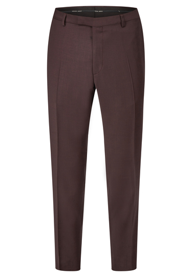 Moderne Anzughose, oxblood Frontansicht