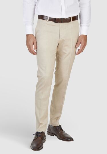 Fashionable H-XTENSION Suit Trousers, beige Detailansicht 1