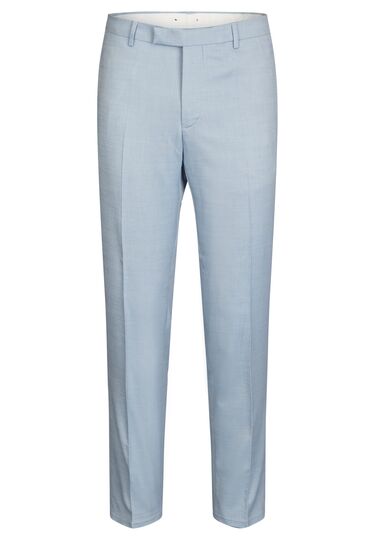 Modische H-XTENSION Anzughose, light blue Frontansicht