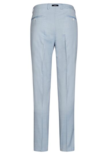 Modische H-XTENSION Anzughose, light blue Rückansicht